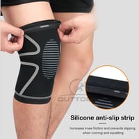 Outtobe 1PCS Knee Pad Knee Support & Braces High Elasticity Knee Guard_img_2