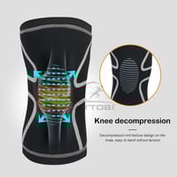 Outtobe 1PCS Knee Pad Knee Support & Braces High Elasticity Knee Guard_img_4