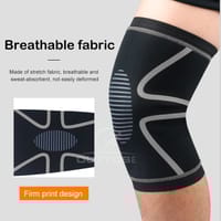 Outtobe 1PCS Knee Pad Knee Support & Braces High Elasticity Knee Guard_img_1