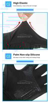 Geepact 2PCS Ice Silk Sleeves Anti_img_10