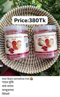 Iron Nuts Semolina Mix-(250gm)_img_4