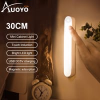 Auoyo LED Long Light 10CM  30CM Cupboard Wardrobe Bed Light_img_5