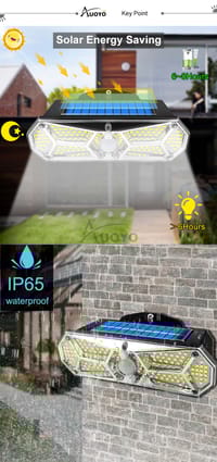 Auoyo LED Solar Lamp Wall Light_img_11