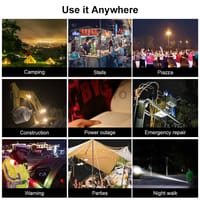 =999Auoyo LED Solar USB Rechargeable Waterproof Handheld  Portable Spotlight_img_4