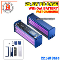 Professional PD22.5W DIY Battery Charger Case Fast Charging Case for 8PCS 18650 Polymer 20000mA Battery Charging Power Bank Box Battery Charger (Without Battery)_img_0