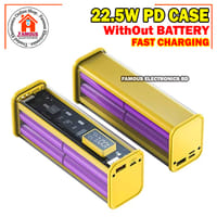 Professional PD22.5W DIY Battery Charger Case Fast Charging Case for 8PCS 18650 Polymer 20000mA Battery Charging Power Bank Box Battery Charger (Without Battery)_img_3