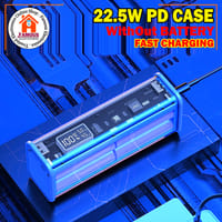 Professional PD22.5W DIY Battery Charger Case Fast Charging Case for 8PCS 18650 Polymer 20000mA Battery Charging Power Bank Box Battery Charger (Without Battery)_img_6