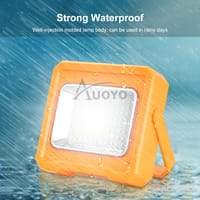 =999Auoyo LED Solar USB Rechargeable Waterproof Handheld  Portable Spotlight_img_0
