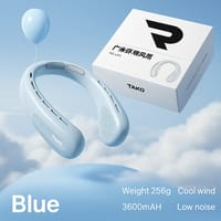 Rtako N03 Ice Ring Neck Hanging Fan – Blue_img_1