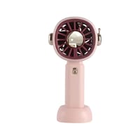 Rechargeable 3 Gear Compact Hand Fan – Pink_img_0