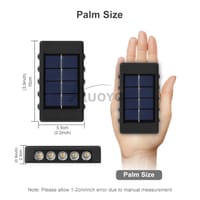 Auoyo 2LED10LED Solar Wall Light_img_5