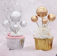 4 pcs Ball Topper White or Gold_img_1