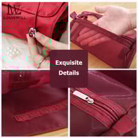 LouisWill Cosmetics Bag Cosmetics Item for Women Detachable Makeup Bags_img_4