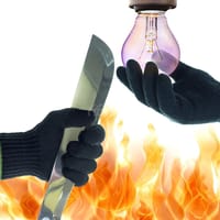 MAYTTO Cut Resistant Work Gloves Anti-Vibration Gloves Heat Resistant Knit_img_7