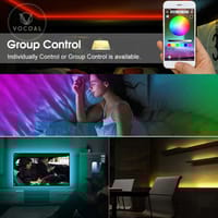 Vocoal LED Strip Lights RGB 60 150 LED_img_2