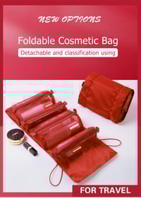 LouisWill Cosmetics Bag Cosmetics Item for Women Detachable Makeup Bags_img_8