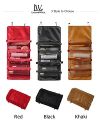 LouisWill Cosmetics Bag Cosmetics Item for Women Detachable Makeup Bags_img_9