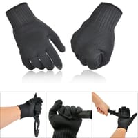 MAYTTO Cut Resistant Work Gloves Anti-Vibration Gloves Heat Resistant Knit_img_3