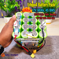 12V 60Ah LiFePO4 Battery Pack with 4S 100A BMS_img_2