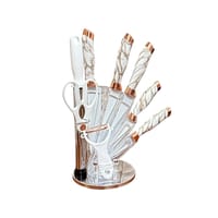 Grain Rain Knife Set With Revolving Stand – 8pcs_img_0