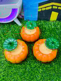 🎃 জিপসাম পাম্পকিন ক্যান্ডেল হোল্ডার_img_0