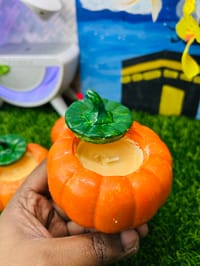 🎃 জিপসাম পাম্পকিন ক্যান্ডেল হোল্ডার_img_6