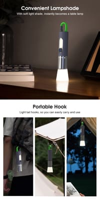 Auoyo light Keychain Torch Mini Telescopic Focusing light Strong Bright_img_11