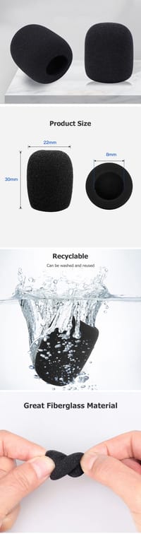 DoomHot 10PCS Microphone Covers_img_5