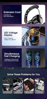 Geepact Car Charger QC4.0PD Lighter_img_7