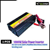 1000W Solar Power Inverter – DC 12V to AC 230V | Modified Sine Wave | 400W Working Load | 1000W Peak | Compact Design for Solar Use_img_1