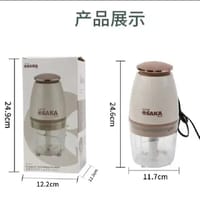 OSAKA JAPAN Multifunction Mini Hand Blender Grind Baby Food Maker_img_3