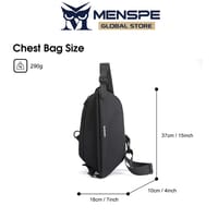 MENSPE Men Bag Nylon Chest Pack_img_3