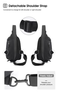 MENSPE Men Bag Nylon Chest Pack_img_8