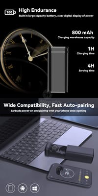 🔰✅Wiresto TWS Wireless Earphone Bluetooth_img_8