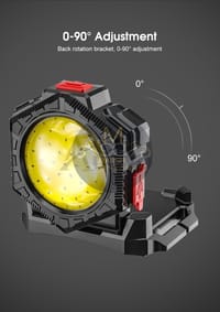 🔰✅Auoyo 3 in 1 COB Watch Shaped Rechargeable LED Lamp_img_6