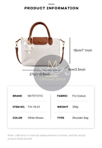 MATEYOYO Women Handbag Korean Sling_img_11