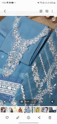 Azure Unstitch Dress 💙_img_1