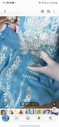 Azure Unstitch Dress 💙_img_3