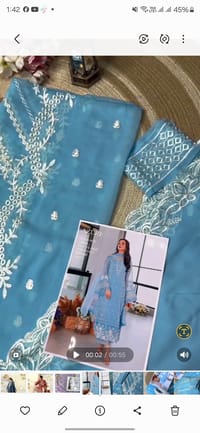 Azure Unstitch Dress 💙_img_4