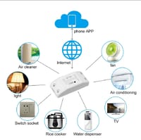 Smart WiFi Switch Breaker – Voice & App Controlled | Compatible with Alexa, Google Home | Mobile Phone Remote Control | 10A Smart Home Switch_img_1
