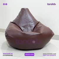 XXXL Gaming Bean Bag Chair - Chocolate Color_img_1