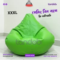XXXL Gaming Bean Bag Chair - Light Green Color_img_0