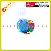 Paper weight Globe Design Dimension 5x5x5 cm Acrylic Material Random Design_img_3