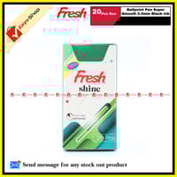 Fresh Shine Ballpoint Pen Super Smooth 0.5mm Black Ink (20 pcs Box)_img_1
