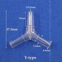 Acrylic "Y" Connector_img_1