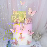Butterflies Cake Topper Set_img_1