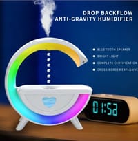 Anti-Gravity Water Drop Humidifier & Bluetooth Speaker with LED Atmosphere Light_img_1