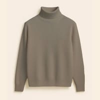 Premium Ribbed Turtleneck Sweater_img_0