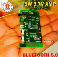 Multifunctional Bluetooth power amplifier board 3.7V 5W power amplifier circuit board audio module Premium Quality Sound_img_5