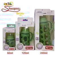 Glass Feeding Bottle (Random Colour)_img_0